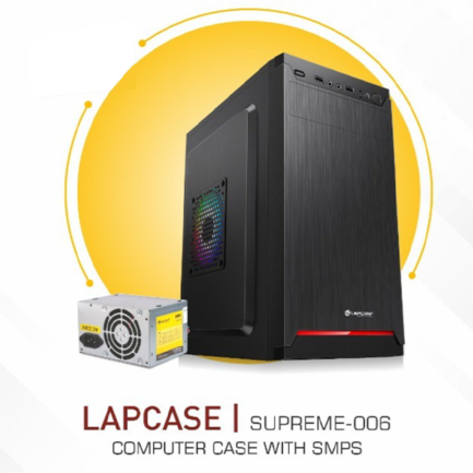 ATX CABINET - LAPCARE SUPREME-006 WITH SMPS