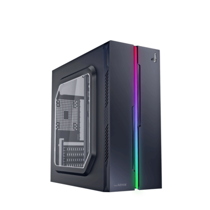 ATX CHASSIS FINGERS RGB-ADMIRAL WITH SMPS