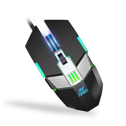 ANT ESPORTS RGB GM90 WIRED GAMING MOUSE - BLACK