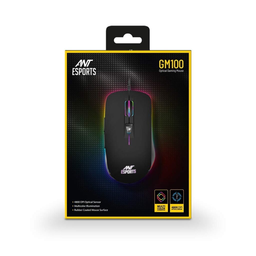 Ant Esports GM100 RGB Gaming Mouse