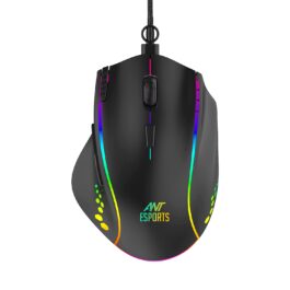 Ant Esports GM600 Wired RGB Gaming Mouse (Black)