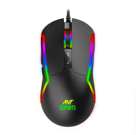 ANT ESPORTS GM330 WIRED OPTICAL GAMING MOUSE - BLACK