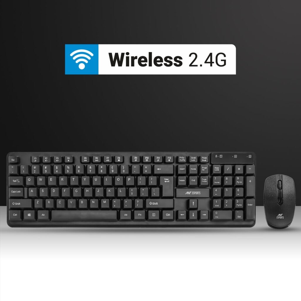 Ant Esports MKWM2023 Wireless Keyboard & Mouse Combo