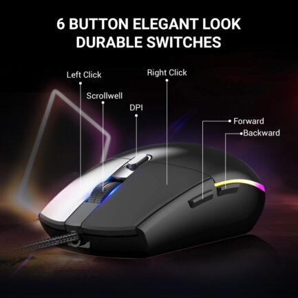 RGB GAMING KEYBOARD AND MOUSE
